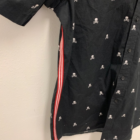 Club Room Black Short Sleeve Button Down Size Large - Picture 2 of 6